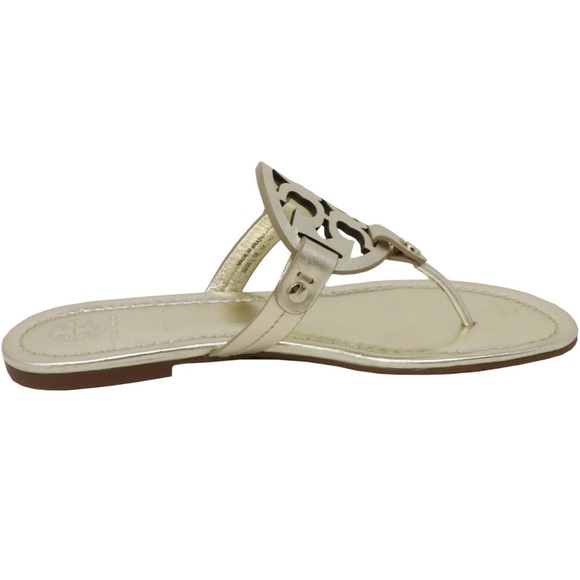 Tory Burch gold Millers. - Picture 2 of 5